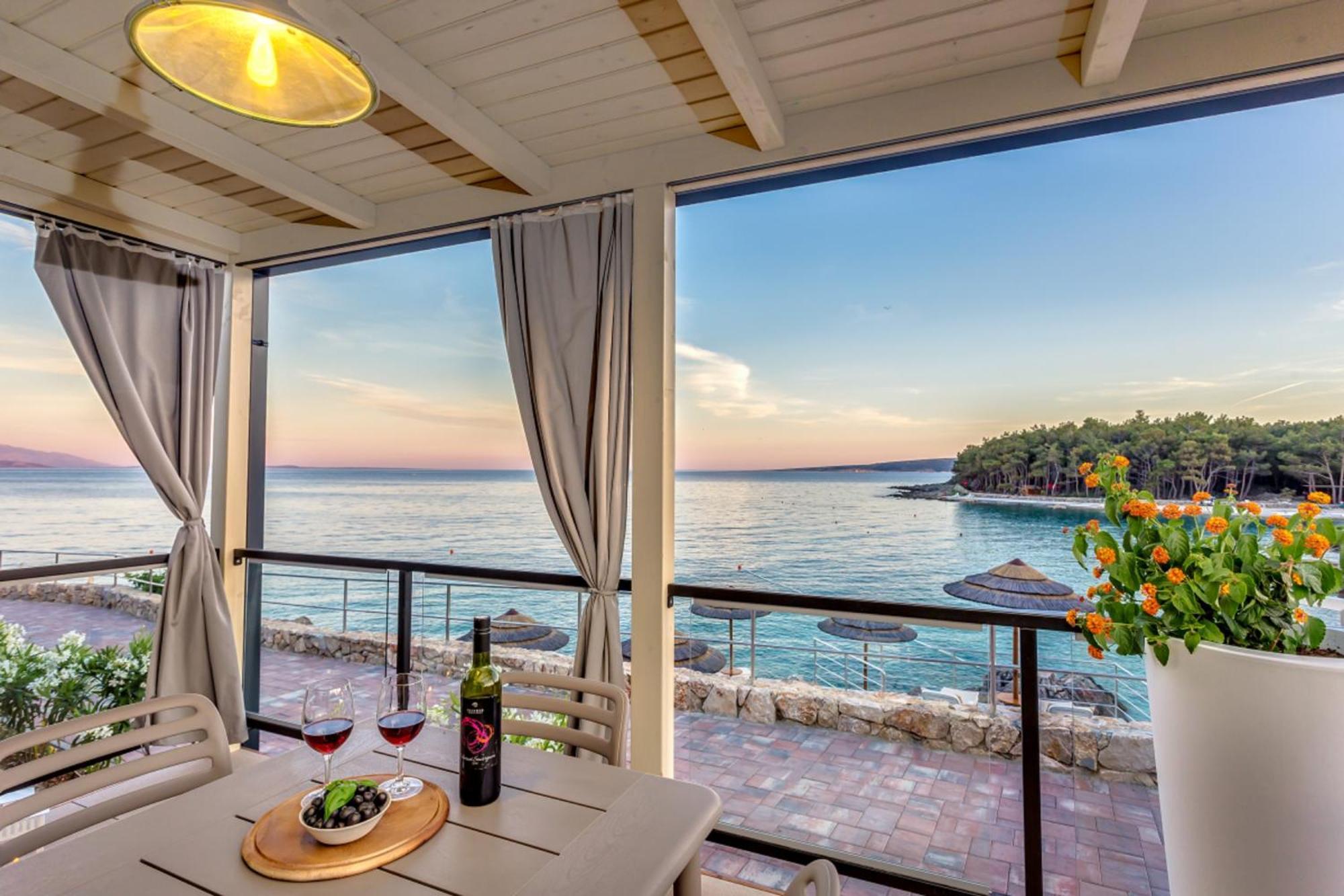 Valamar Camping Jezevac كرك الغرفة الصورة